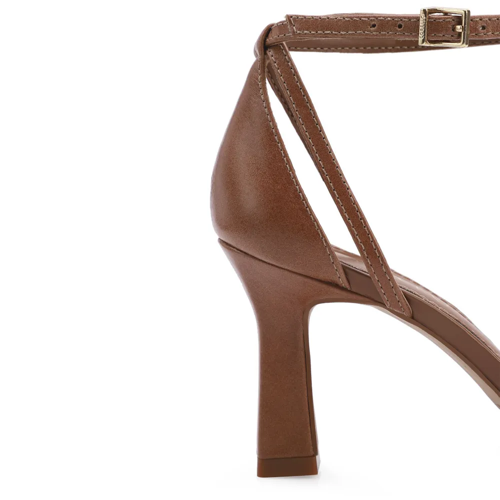 Scarpin Couro Marrom - imagem 7