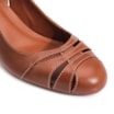 Scarpin Couro Marrom - imagem 5