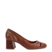 Scarpin Couro Marrom - imagem 2