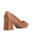 Scarpin Couro Marrom - imagem 3