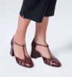 Scarpin Couro Marrom - imagem 2