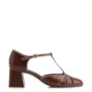 Scarpin Couro Marrom - imagem 2