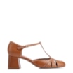 Scarpin Couro Marrom - imagem 2