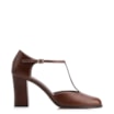 Scarpin Couro Marrom - imagem 3