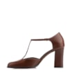 Scarpin Couro Marrom - imagem 5