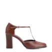 Scarpin Couro Marrom - imagem 2
