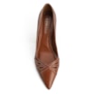 Scarpin Couro Marrom - imagem 5