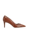 Scarpin Couro Marrom - imagem 2
