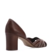 Scarpin Couro Marrom - imagem 3