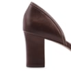 Scarpin Couro Marrom - imagem 7