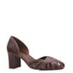 Scarpin Couro Marrom - imagem 1