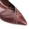 Scarpin Couro Marrom - imagem 6