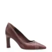 Scarpin Couro Marrom - imagem 1