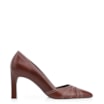 Scarpin Couro Marrom - imagem 3
