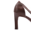 Scarpin Couro Marrom - imagem 7