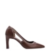 Scarpin Couro Marrom - imagem 2