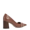 Scarpin Couro Marrom - imagem 3