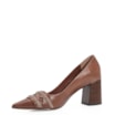 Scarpin Couro Marrom - imagem 4