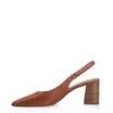 Scarpin Couro Marrom - imagem 4