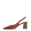 Scarpin Couro Marrom - imagem 4
