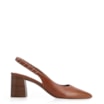 Scarpin Couro Marrom - imagem 2