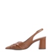 Scarpin Couro Marrom - imagem 5