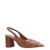 Scarpin Couro Marrom - imagem 1