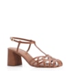 Scarpin Couro Marrom - imagem 1