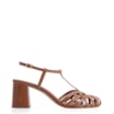 Scarpin Couro Marrom - imagem 2