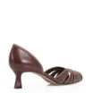 Scarpin Couro Marrom - imagem 3