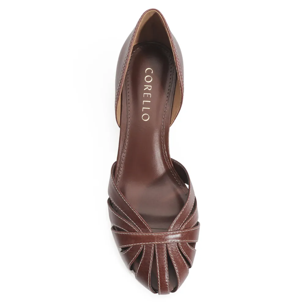 Scarpin Couro Marrom - imagem 5