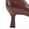 Scarpin Couro Marrom - imagem 7