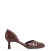 Scarpin Couro Marrom - imagem 2