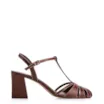 Scarpin Couro Marrom - imagem 2