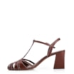 Scarpin Couro Marrom - imagem 4