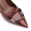 Scarpin Couro Marrom - imagem 6