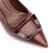 Scarpin Couro Marrom - imagem 6