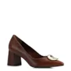 Scarpin Couro Marrom - imagem 1