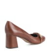 Scarpin Couro Marrom - imagem 3
