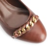 Scarpin Couro Marrom - imagem 6
