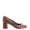 Scarpin Couro Marrom - imagem 2