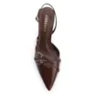 Scarpin Couro Marrom - imagem 6