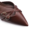 Scarpin Couro Marrom - imagem 7