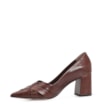 Scarpin Couro Marrom - imagem 5