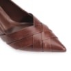 Scarpin Couro Marrom - imagem 7