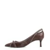 Scarpin Couro Marrom - imagem 5