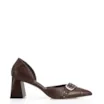 Scarpin Couro Marrom - imagem 3