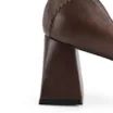 Scarpin Couro Marrom - imagem 8