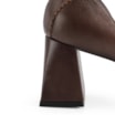 Scarpin Couro Marrom - imagem 8