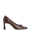 Scarpin Couro Marrom - imagem 3